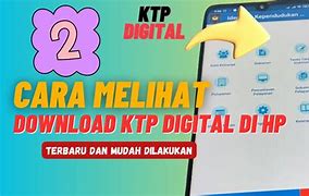 Cara Melihat Ktp Digital